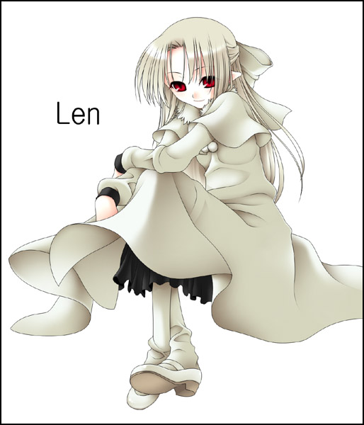 white len (tsukihime and 1 more) drawn by nimiya
