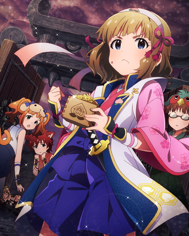 amami haruka, takatsuki yayoi, akizuki ritsuko, suou momoko, momose rio, and 1 more (idolmaster and 1 more)