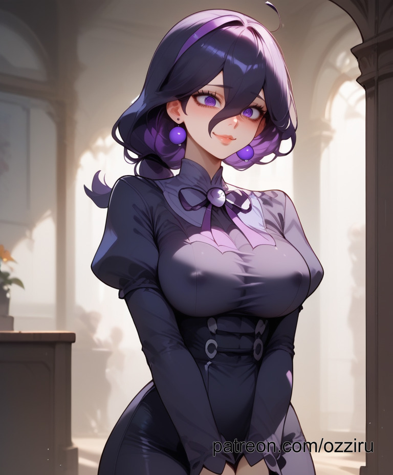 hex maniac (pokemon and 1 more) drawn by ozziru
