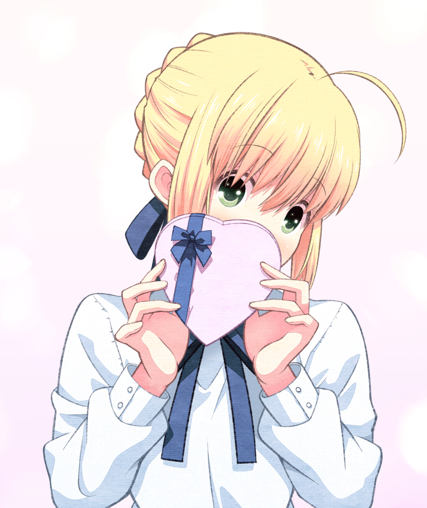 artoria pendragon and saber (fate and 1 more) drawn by tsukumo_(soar99)