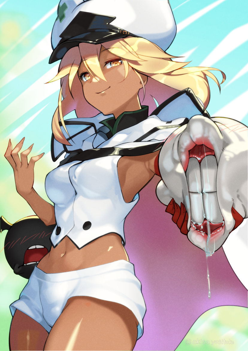 ramlethal valentine (guilty gear and 1 more) drawn by akisa_yositake