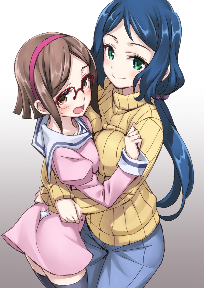 iori rinko and kousaka china (gundam and 1 more) drawn by matsuryuu