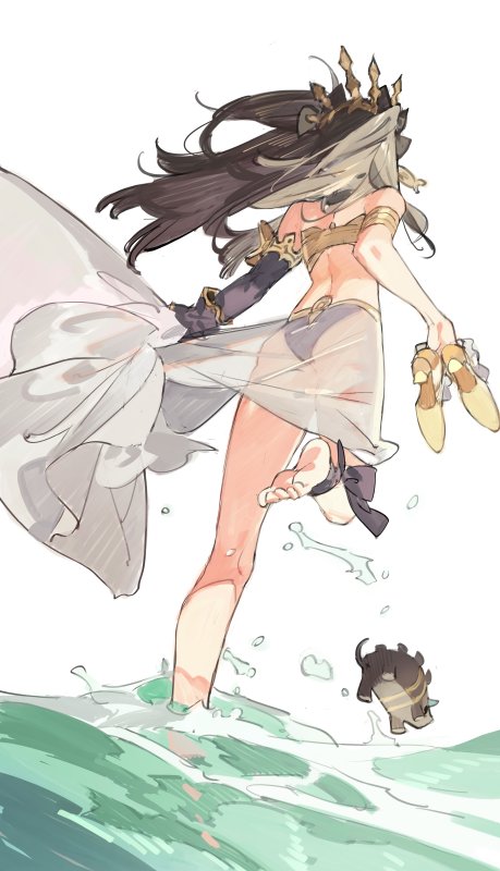 ishtar and gugalanna (fate and 1 more) drawn by starshadowmagician