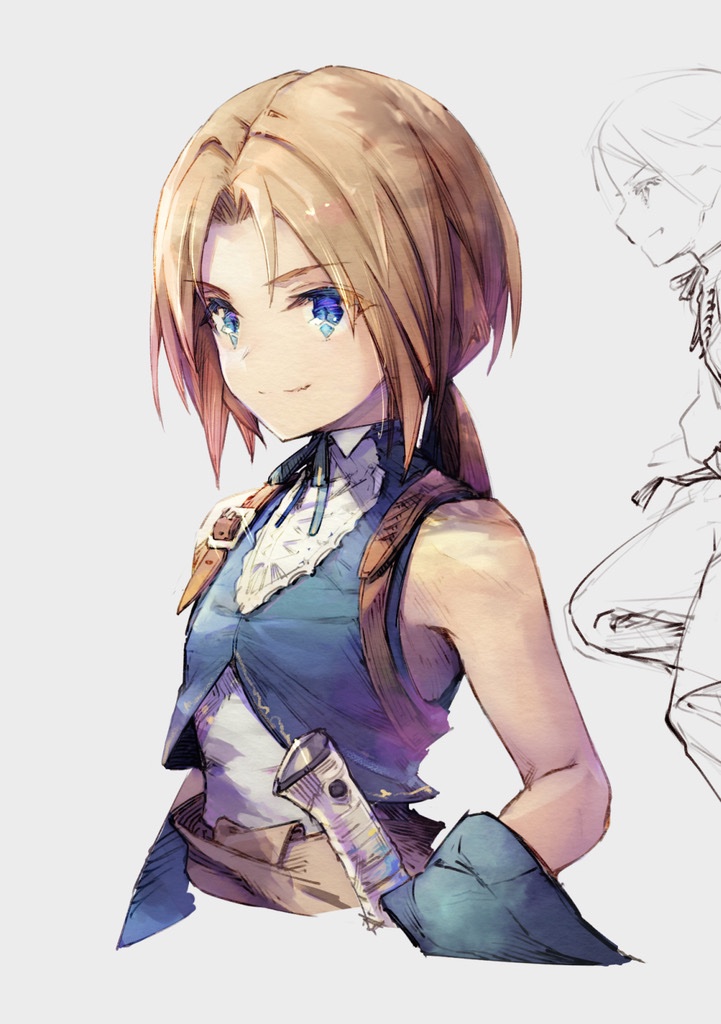 zidane tribal (final fantasy and 1 more) drawn by yasushi_hasegawa