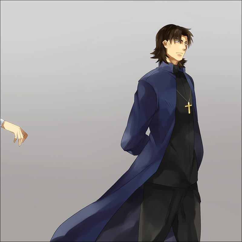 kotomine kirei (fate and 2 more) drawn by amakura_(am_as)