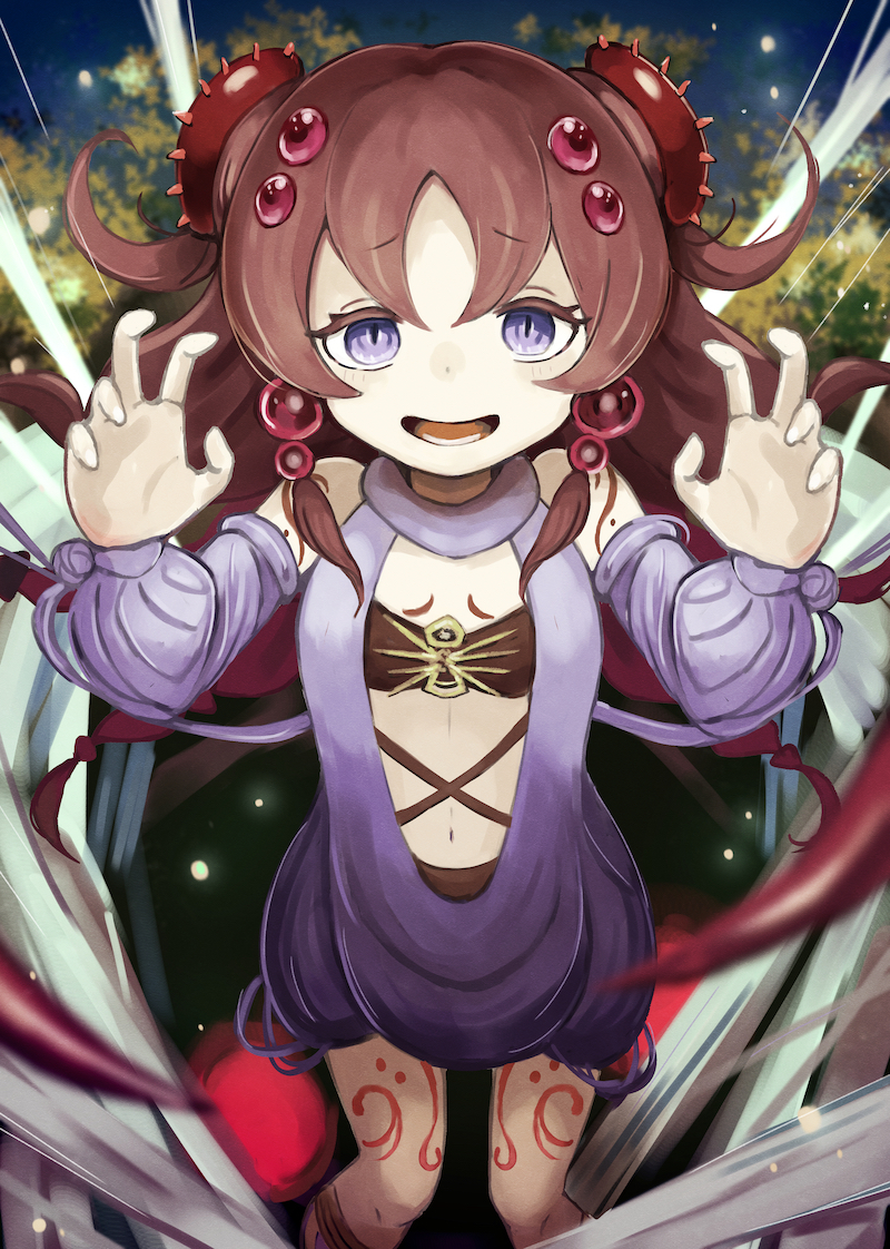 traptrix atypus (yu-gi-oh!) drawn by ishii_(young-moon)