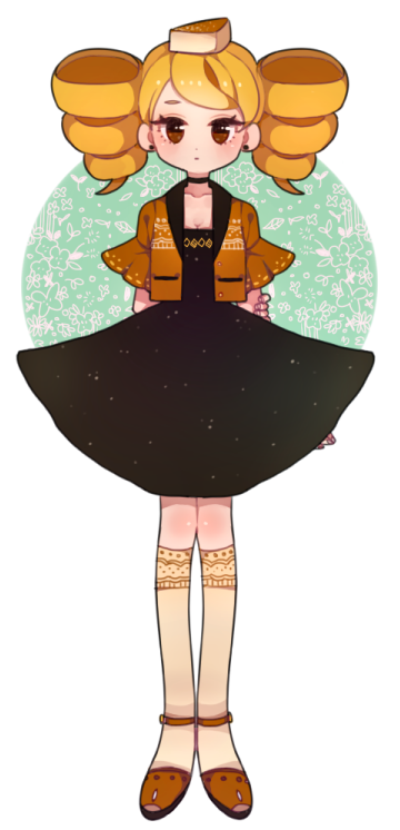 cheesecake cookie (cookie run and 1 more) drawn by jeugya