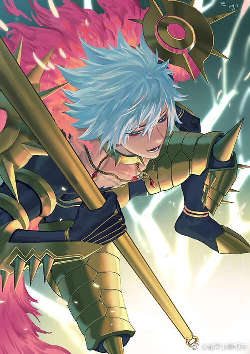 karna (fate and 1 more) drawn by iketsumi