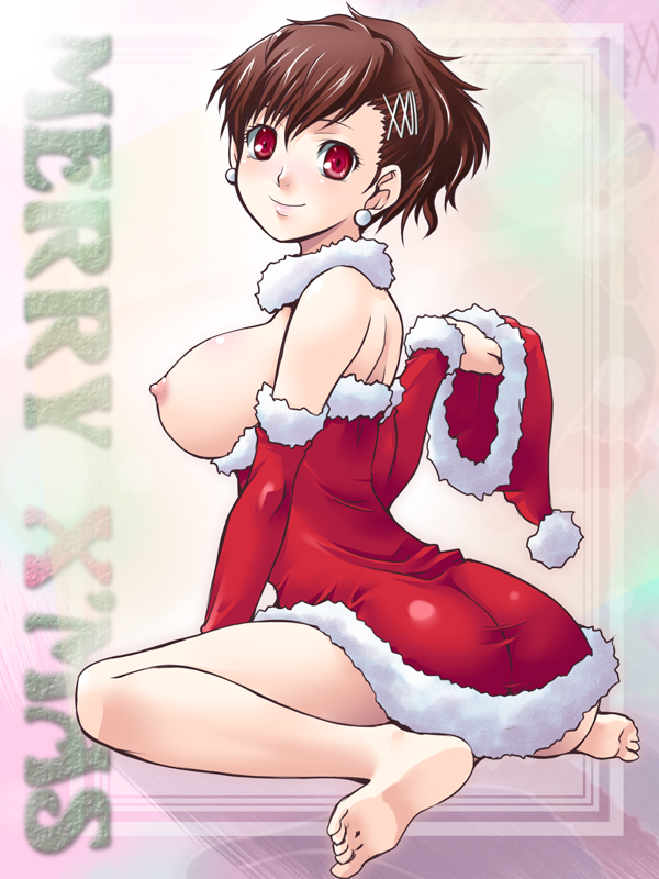 shiomi kotone (persona and 2 more) drawn by yaso_shigeru