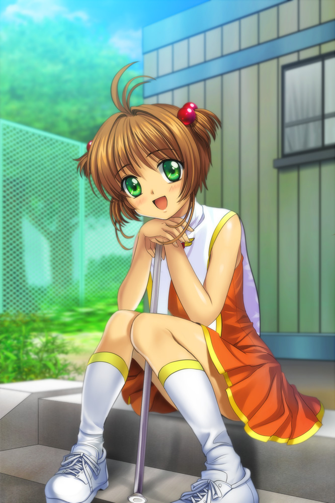 kinomoto sakura (cardcaptor sakura) drawn by mutsuki_(moonknives)
