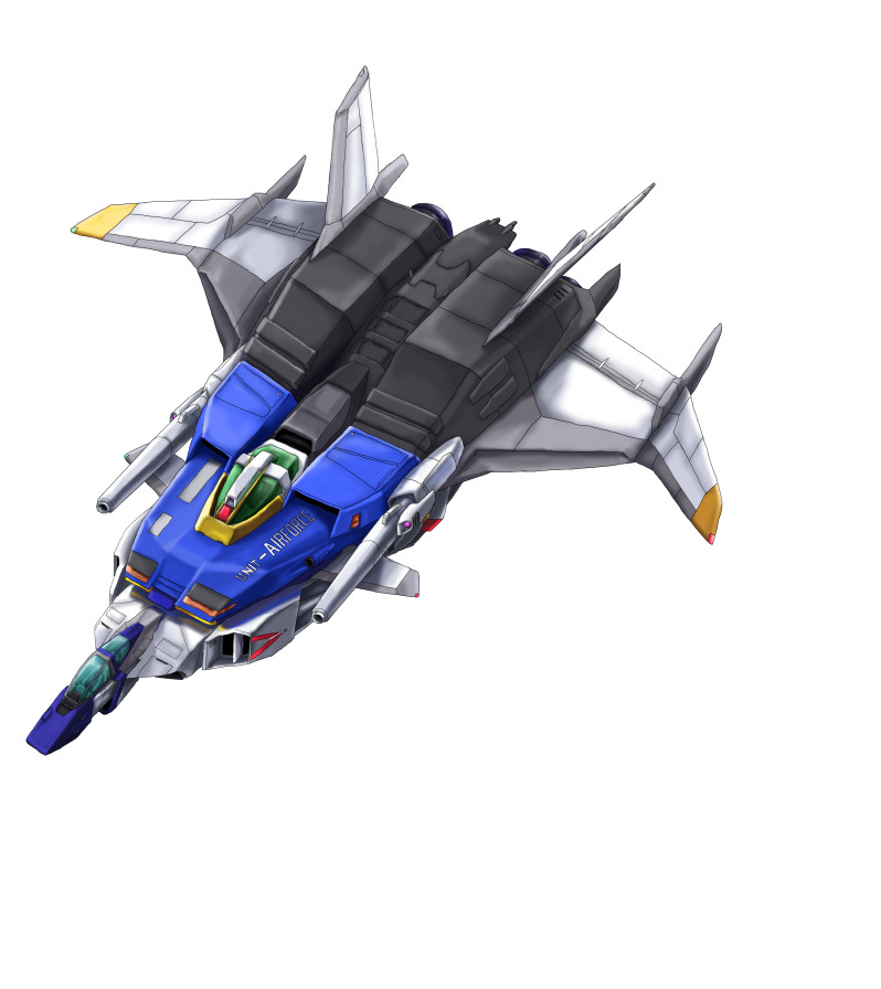 core booster and gundam gt-four (gundam and 1 more) drawn by .hum