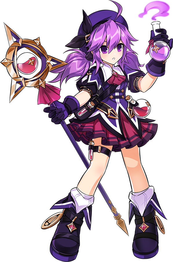 aisha landar and wiz magician (elsword) drawn by hwansang
