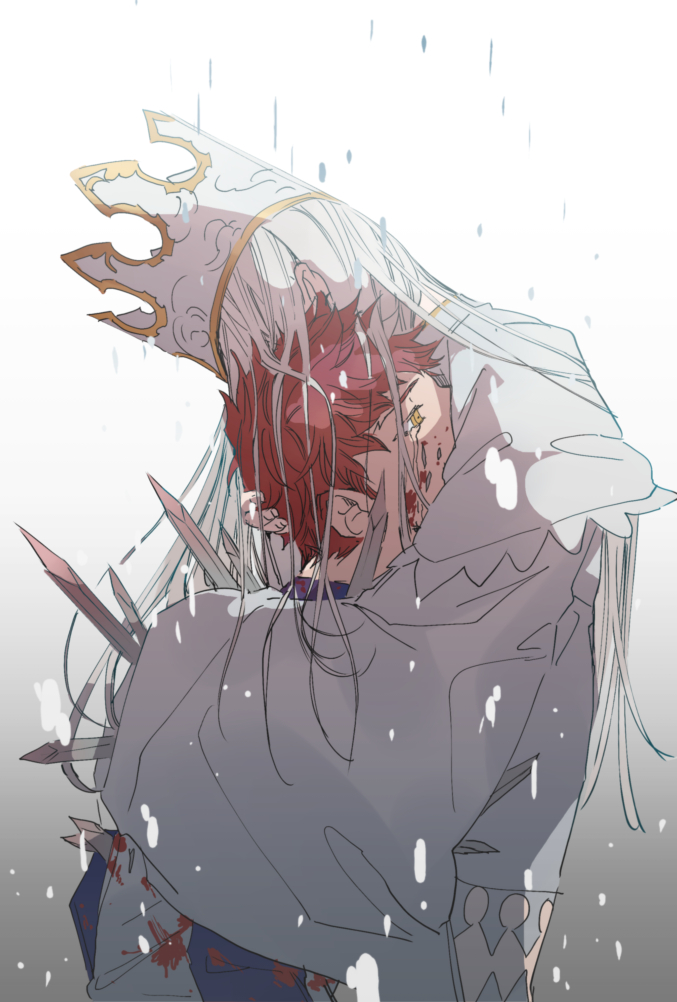 illyasviel von einzbern and emiya shirou (fate and 2 more) drawn by gamjajeon11