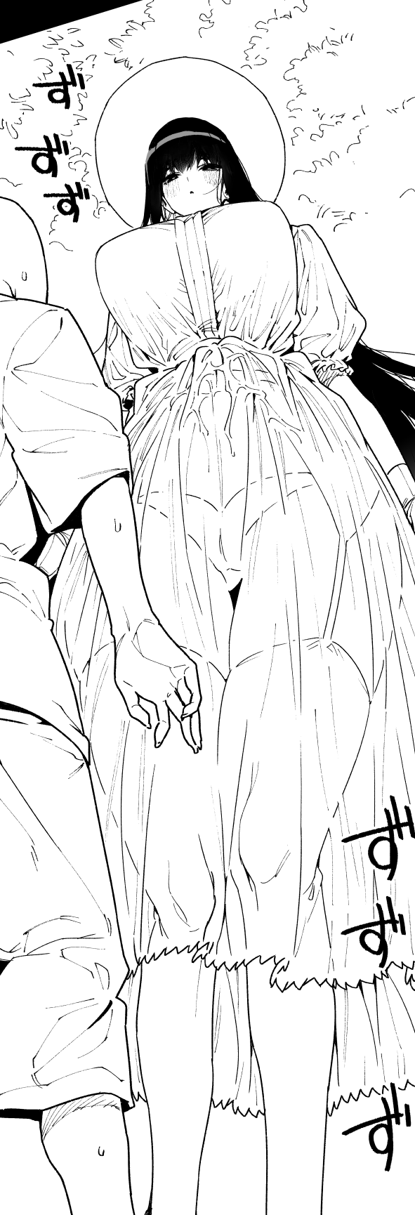 hasshaku-sama (original and 1 more) drawn by chomoran