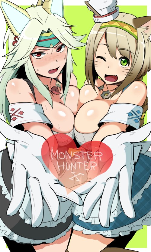 monster hunter (monster hunter and 1 more) drawn by ikeshita_moyuko