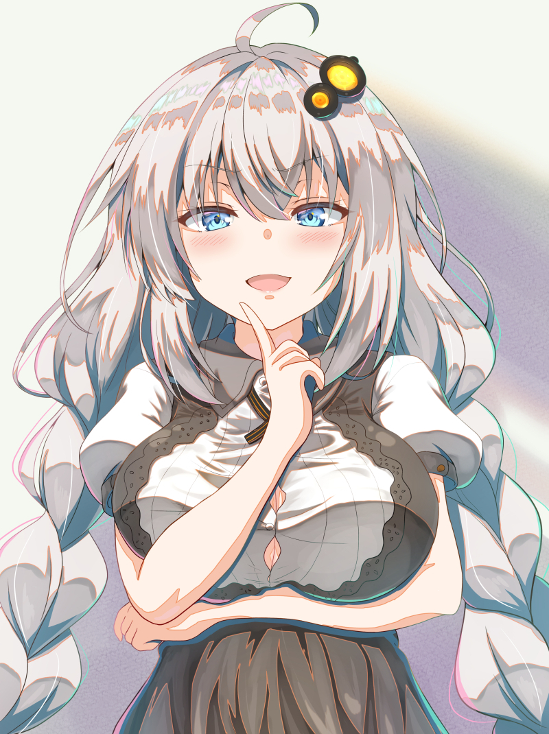 kizuna akari (vocaloid and 1 more) drawn by shirayume_(shirayumetei)