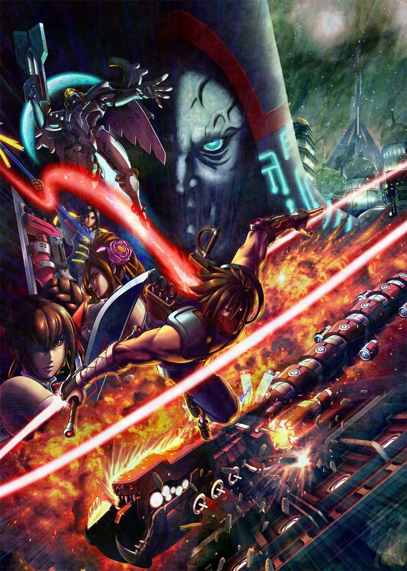strider hiryuu, tong pooh, grand master meio, solo, pei pooh, and 2 more (strider)