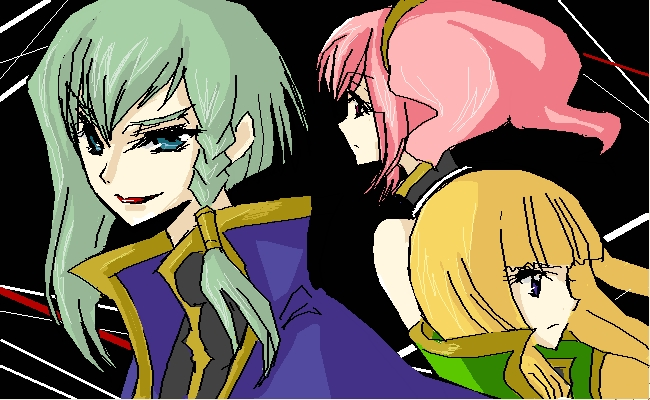anya alstreim, monica kruszewski, and nonette enneagram (code geass)