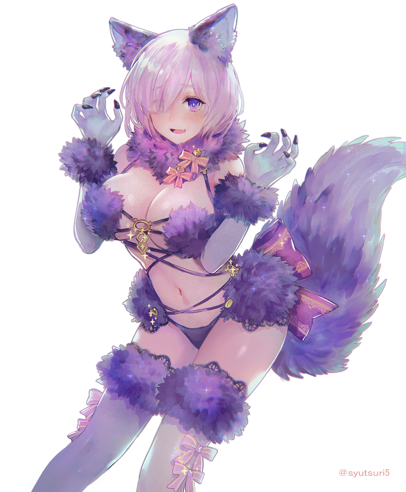 mash kyrielight (fate and 1 more) drawn by shutsuri