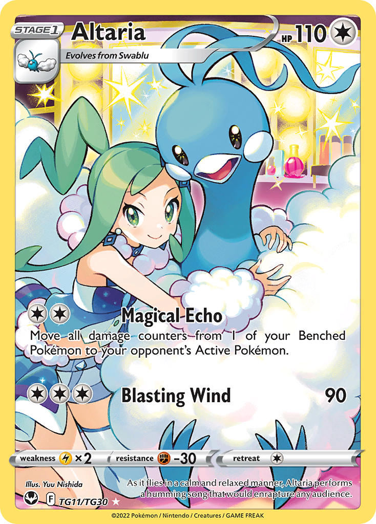 altaria, swablu, and lisia (pokemon and 2 more) drawn by nishida_yuu