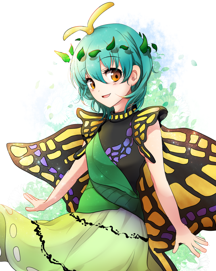 eternity larva (touhou and 1 more) drawn by makotono_(makotono_00)