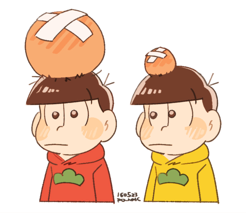 matsuno osomatsu and matsuno jyushimatsu (osomatsu and 2 more) drawn by masc_(68mb)