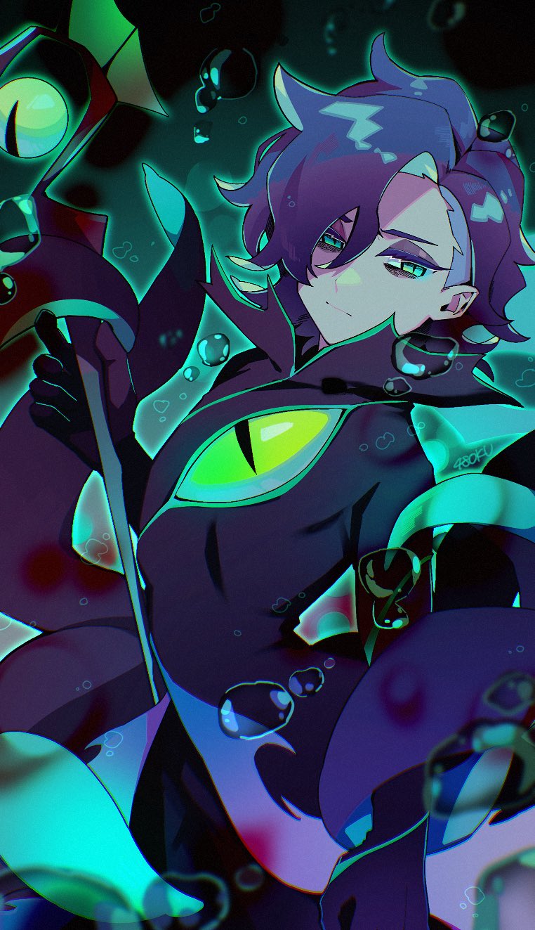 abyss monarch cookie (cookie run and 1 more) drawn by 48okku