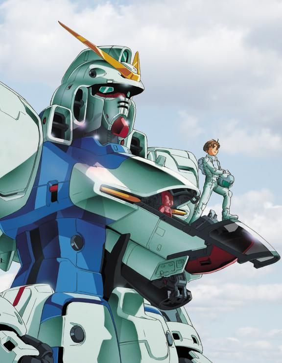 v gundam and uso ewin (gundam and 1 more) drawn by katoki_hajime