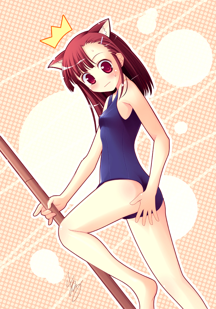sakurazaki setsuna (mahou sensei negima!) drawn by aru_(abyssinia)