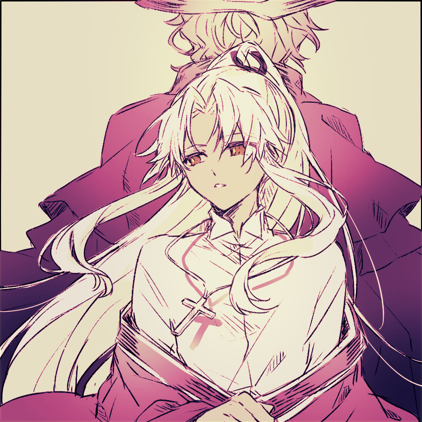 edmond dantes and amakusa shirou (fate and 2 more) drawn by kan'yu_(citron_82)