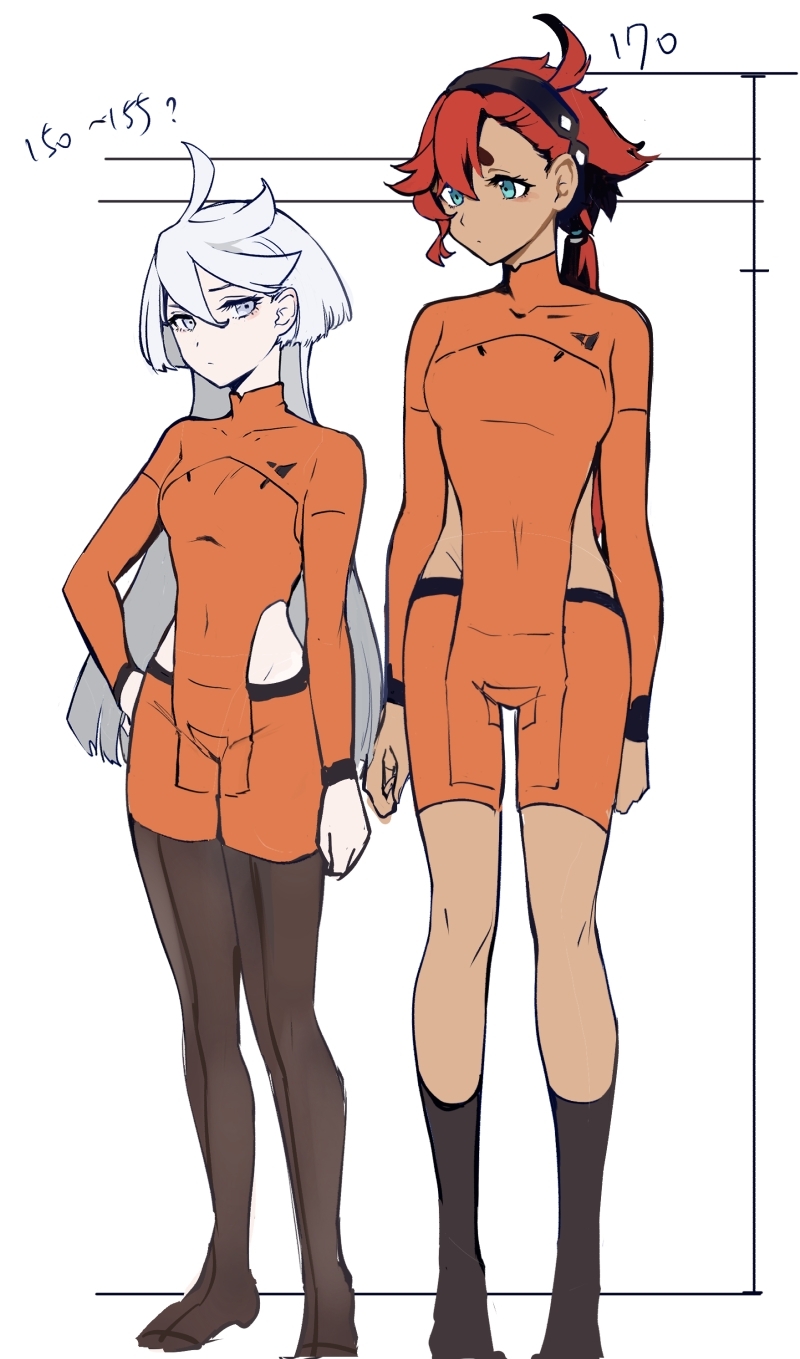 suletta mercury and miorine rembran (gundam and 1 more) drawn by mitsu_(tendou_itsuki)
