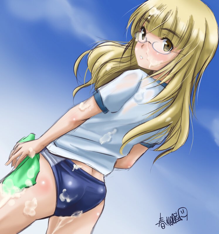 perrine h. clostermann (world witches series and 1 more) drawn by haruhata_mutsuki