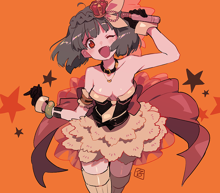 ranka lee (macross and 2 more) drawn by kinako_(462)
