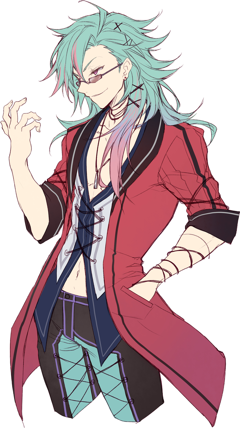 mcburn (eiyuu densetsu and 4 more) drawn by achan_(blue_semi)