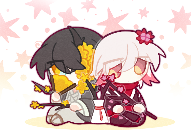 faust and yi sang (project moon and 2 more) drawn by azhong_123