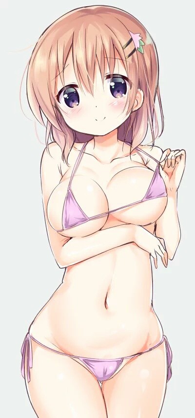 hoto cocoa (gochuumon wa usagi desu ka?) drawn by kurou_(quadruple_zero)
