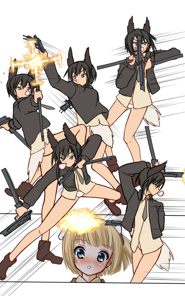 dominica s. gentile and jane t. godfrey (world witches series and 3 more) drawn by hajime_monji