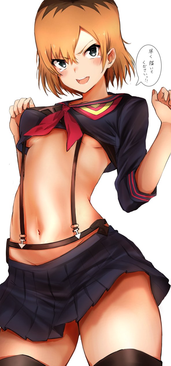 matoi ryuuko, senketsu, and miyamori aoi (kill la kill and 1 more) drawn by tahita1874