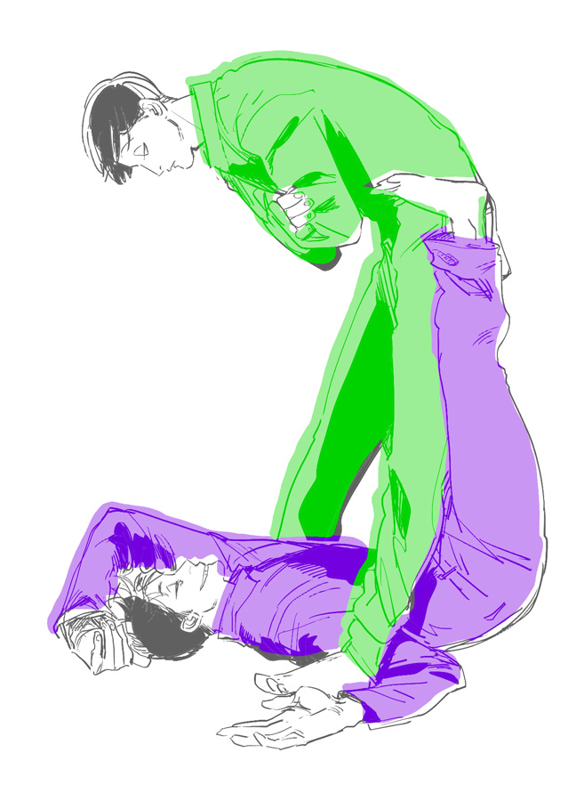 matsuno ichimatsu and matsuno choromatsu (osomatsu and 1 more) drawn by denzou_(50021106)