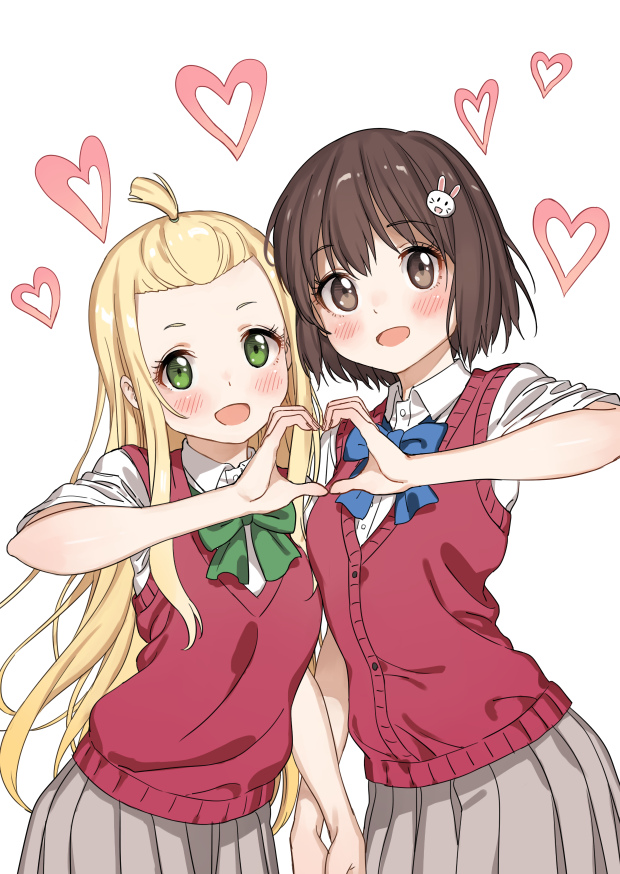 usami mizuki and colette (kono bijutsubu niwa mondai ga aru!) drawn by haijin