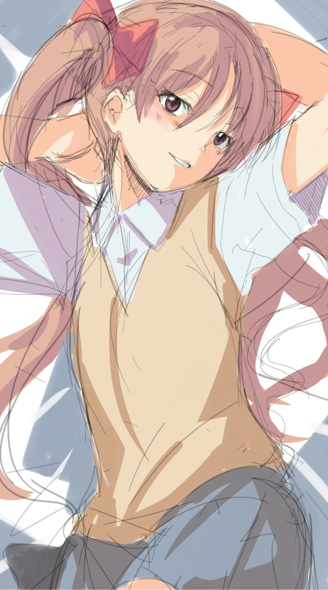 shirai kuroko (toaru majutsu no index and 1 more) drawn by enoki_p