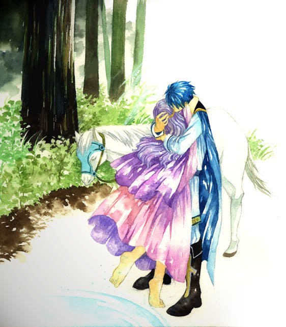 sigurd and deirdre (fire emblem and 1 more) drawn by ibuki_(harucago)