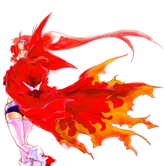 yoko littner (tengen toppa gurren lagann) drawn by hoshino_hitsuki