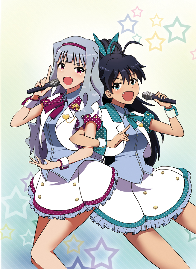 shijou takane and ganaha hibiki (idolmaster and 1 more) drawn by ootoro