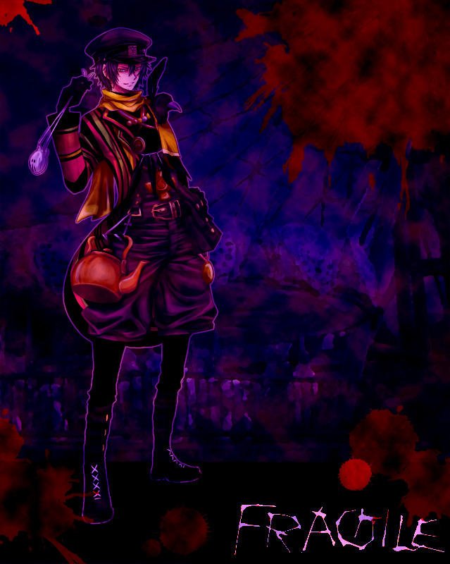 crow (fragile: sayonara tsuki no haikyo) drawn by kutsushita-kun