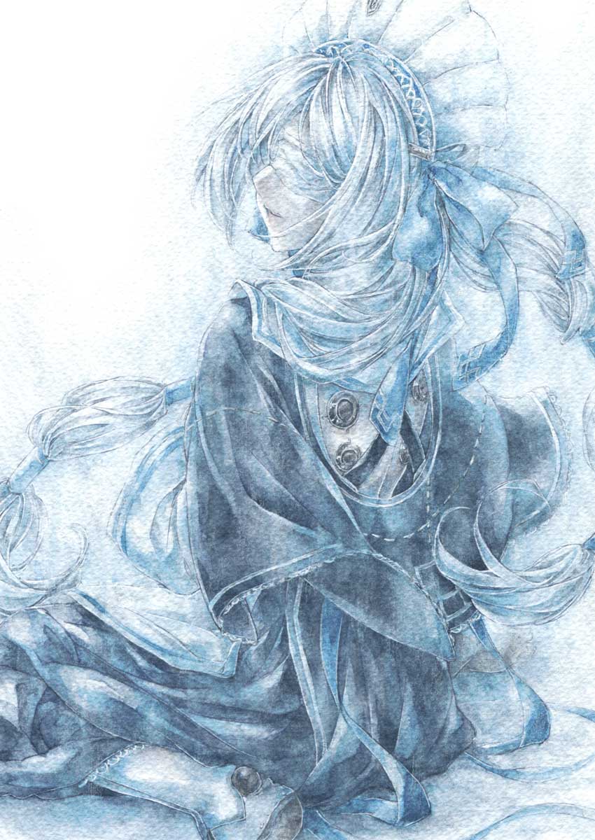 lorna (ender lilies quietus of the knights and 1 more) drawn by nanai_yuki