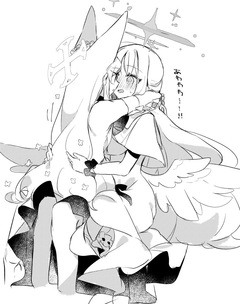 mika and seia (blue archive) drawn by yun_(dust-i1)