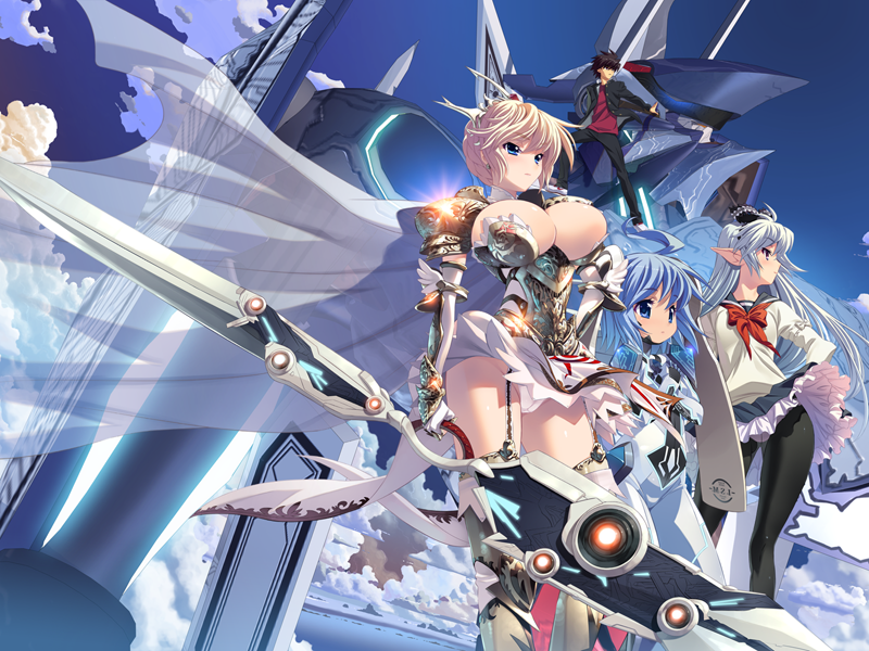 giselle olympiada, gelda zesebrant, and anette gabriel (rune lord) drawn by imanaka_koutarou