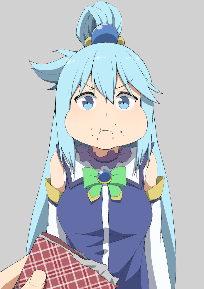 aqua (kono subarashii sekai ni shukufuku wo!) drawn by salpin
