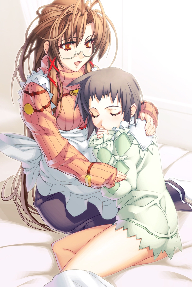 hanawa momiji and kumon megumi (jingai makyou) drawn by nishii_(damnedrive)